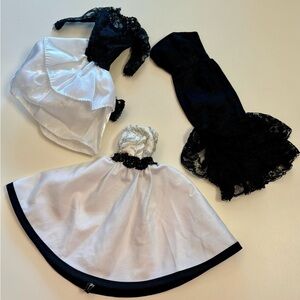 Barbie set of evening gowns